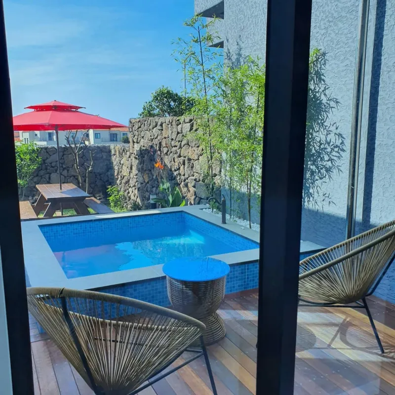 [Hangyeong, Jeju] Private ocean view two-room duplex independent pension 7