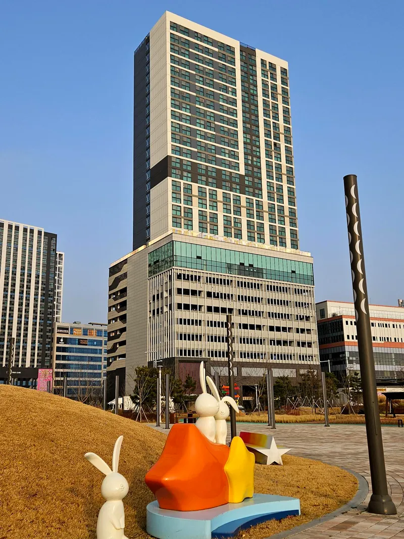 [경기 안산] 힐링/노을/테라스/오션뷰/산책로/10층 #반달섬#넷플릭스 24