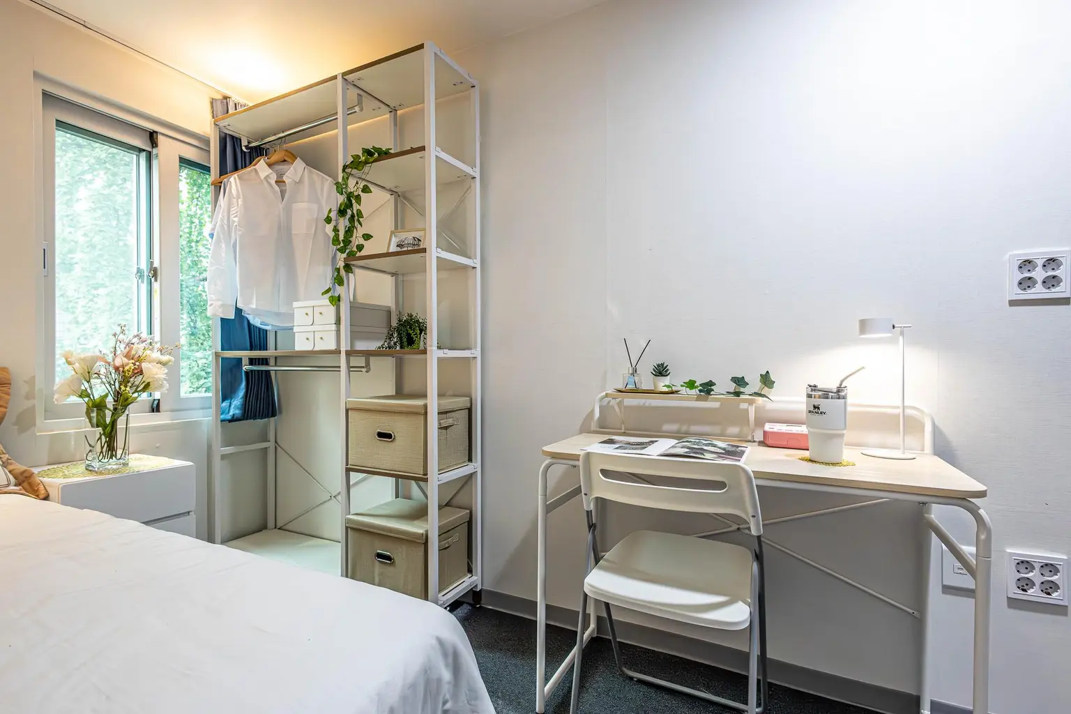 Seoul Dongdaemun 3-minute walk from Janghanpyeong Station, fully-equipped one-room tel - Type C - main image