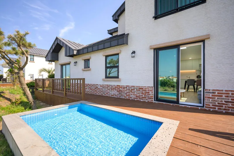 [Gujwa, Jeju] (private pool, ocean view) A two-story independent house located in a quiet Hadori 2