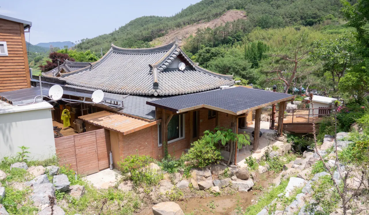 全南顺天 5000坪安静治愈的韩屋,有各种动物#Mirinae - main image
