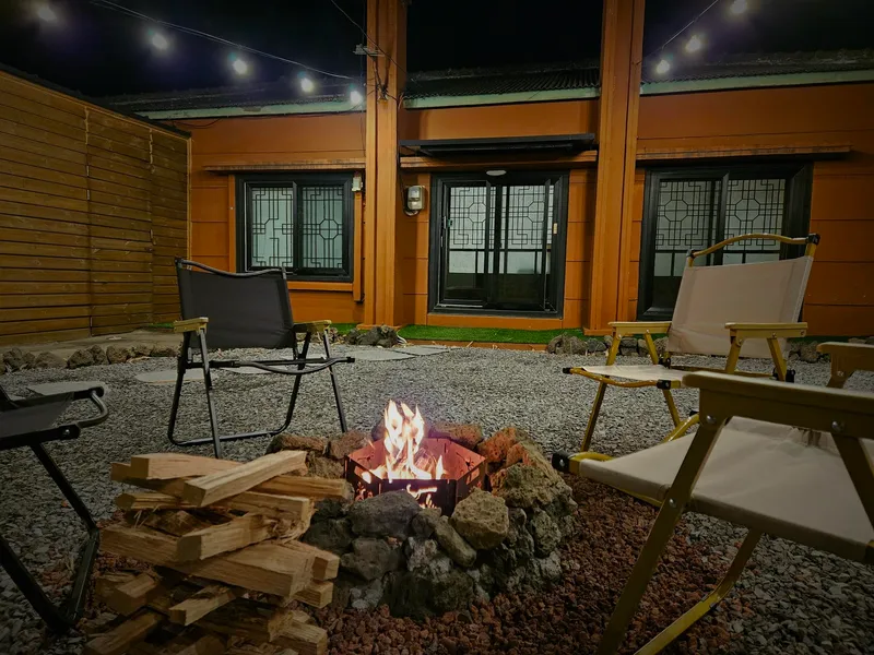 [제주 한경] 판포포구 고즈넉한 투룸 독채 불멍 돌담 #애견동반가능 24