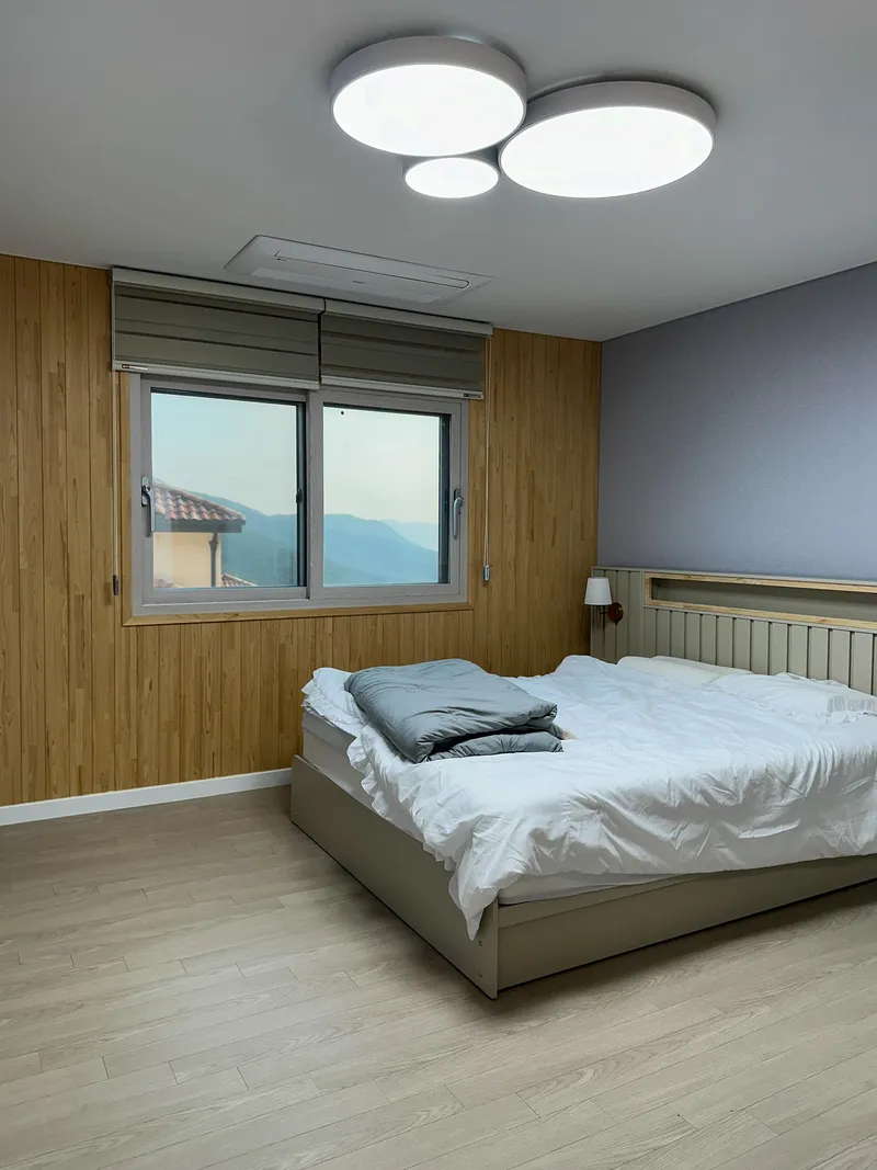 [Hapcheon] Gayasan Mountain View Forest District 2nd Floor 4 Room Private House #Barbecue Grill Yard Pond 7