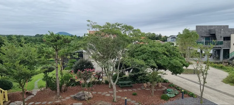 [Gujwa, Jeju] Enjoying a fire pit on a private terrace/2nd floor one-room (Ville) 16
