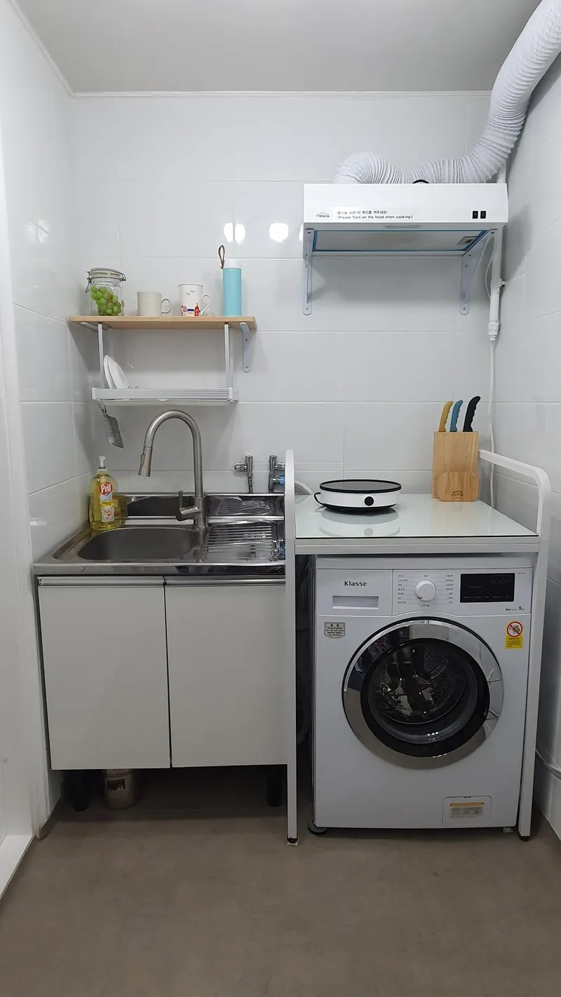 [Gwangjin, Seoul] One-room apartment adjacent to Konkuk University Gunja/5 minutes walk from Line 7, 2nd floor, Room 201 9