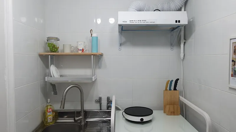 [Gwangjin, Seoul] One-room apartment adjacent to Konkuk University Gunja/5 minutes walk from Line 7, 2nd floor, Room 201 10