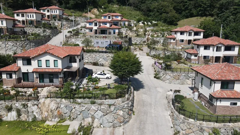 [Hapcheon] Gayasan Mountain View Forest District 2nd Floor 4 Room Private House #Barbecue Grill Yard Pond 21