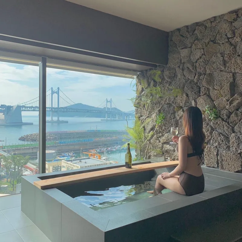 [Suyeong, Busan] Gwangalli Doldam Accommodation with an indoor jacuzzi overlooking Gwangan Bridge #NatureStay 14
