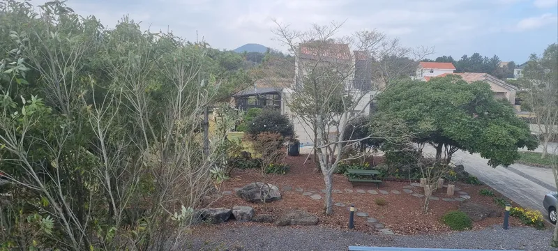 [Gujwa, Jeju] Enjoying a fire pit on a private terrace/2nd floor one-room (Ville) 17