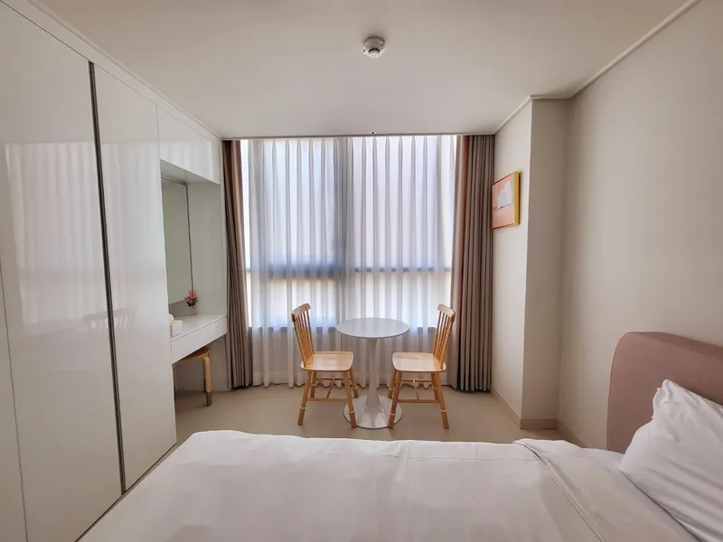 [Yeonsu, Incheon][Incheon Songdo] High-rise Moonlight Festival Park, 3-minute walk from subway, Netflix, hotel bedding 2