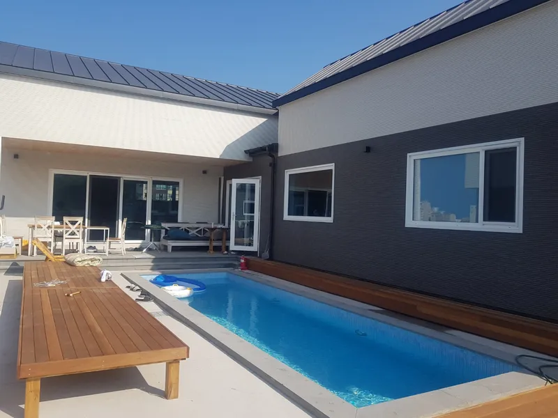 [Oedo 1-dong, Jeju][Jeju Oedo] Newly built two-story house with a swimming pool 20