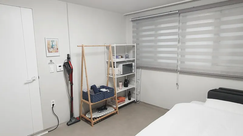 [Gwangjin, Seoul] One-room apartment adjacent to Konkuk University Gunja/5 minutes walk from Line 7, 2nd floor, Room 201 5