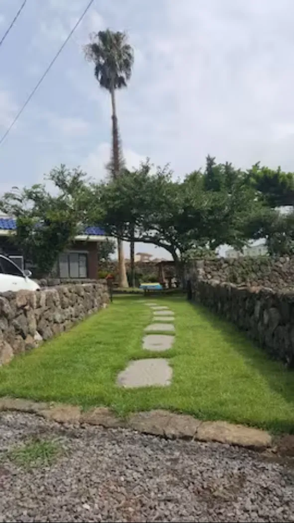[제주 한림] 잔디 마당과 돌담이 있는 돌담하우스L 25