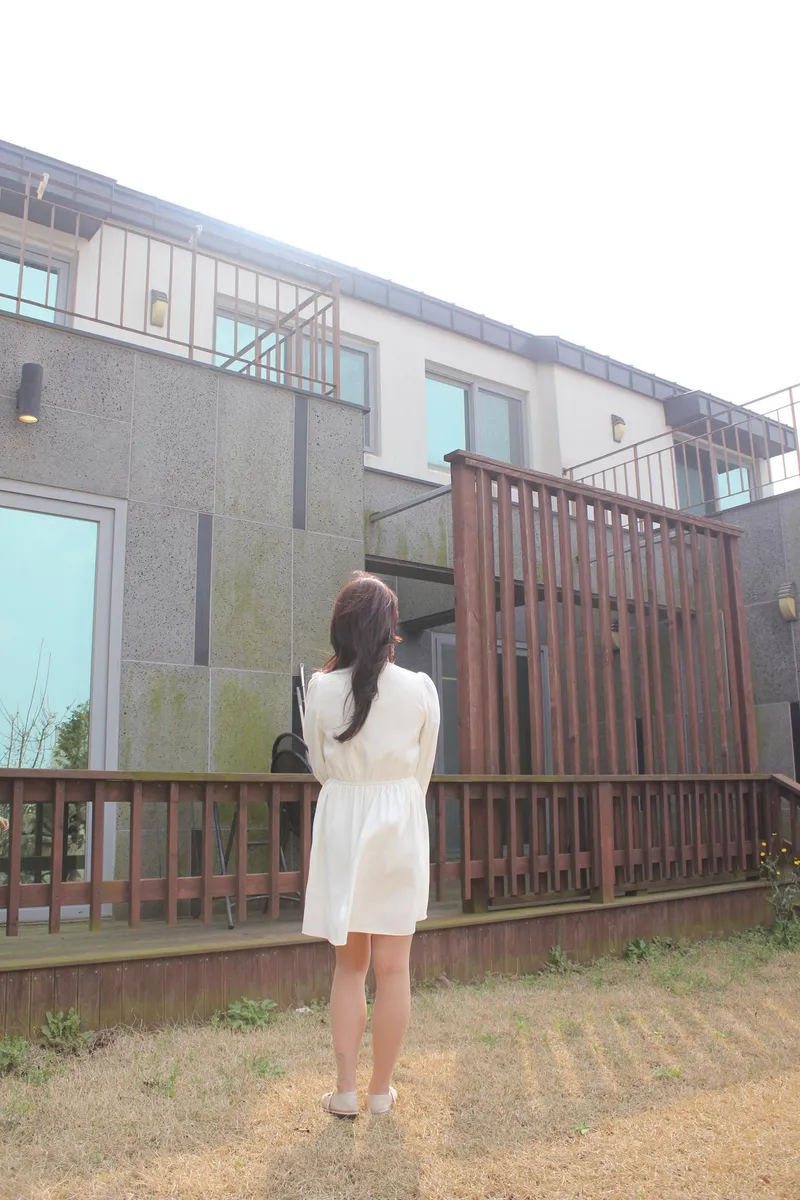 [제주 애월] #넓은 독채 #잔디마당 #바베큐데크 #복층 #가까운오름 3 24