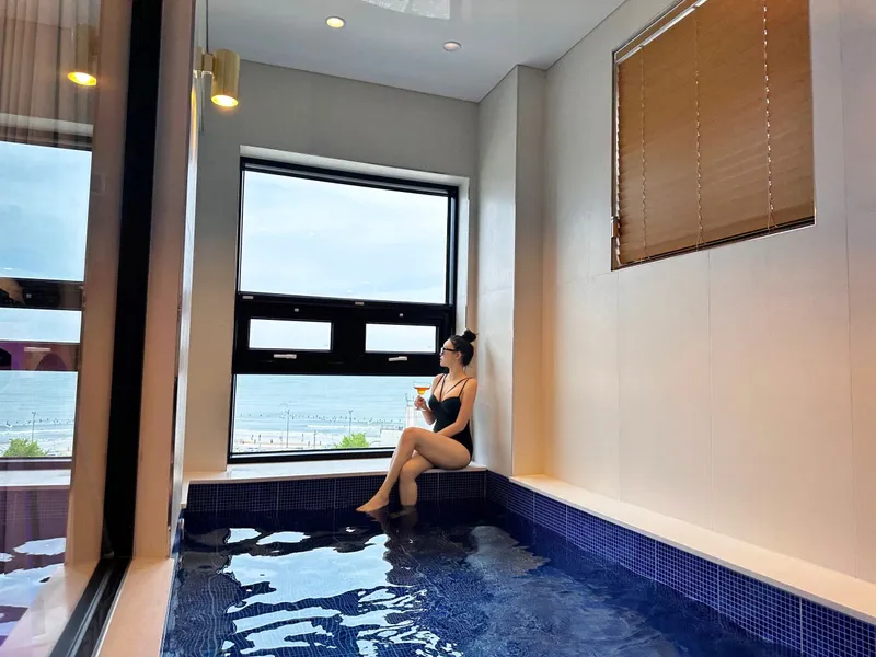 [부산 해운대] 전객실 오션뷰 온수풀 개별수영장 프리미엄풀빌라 #401호 21