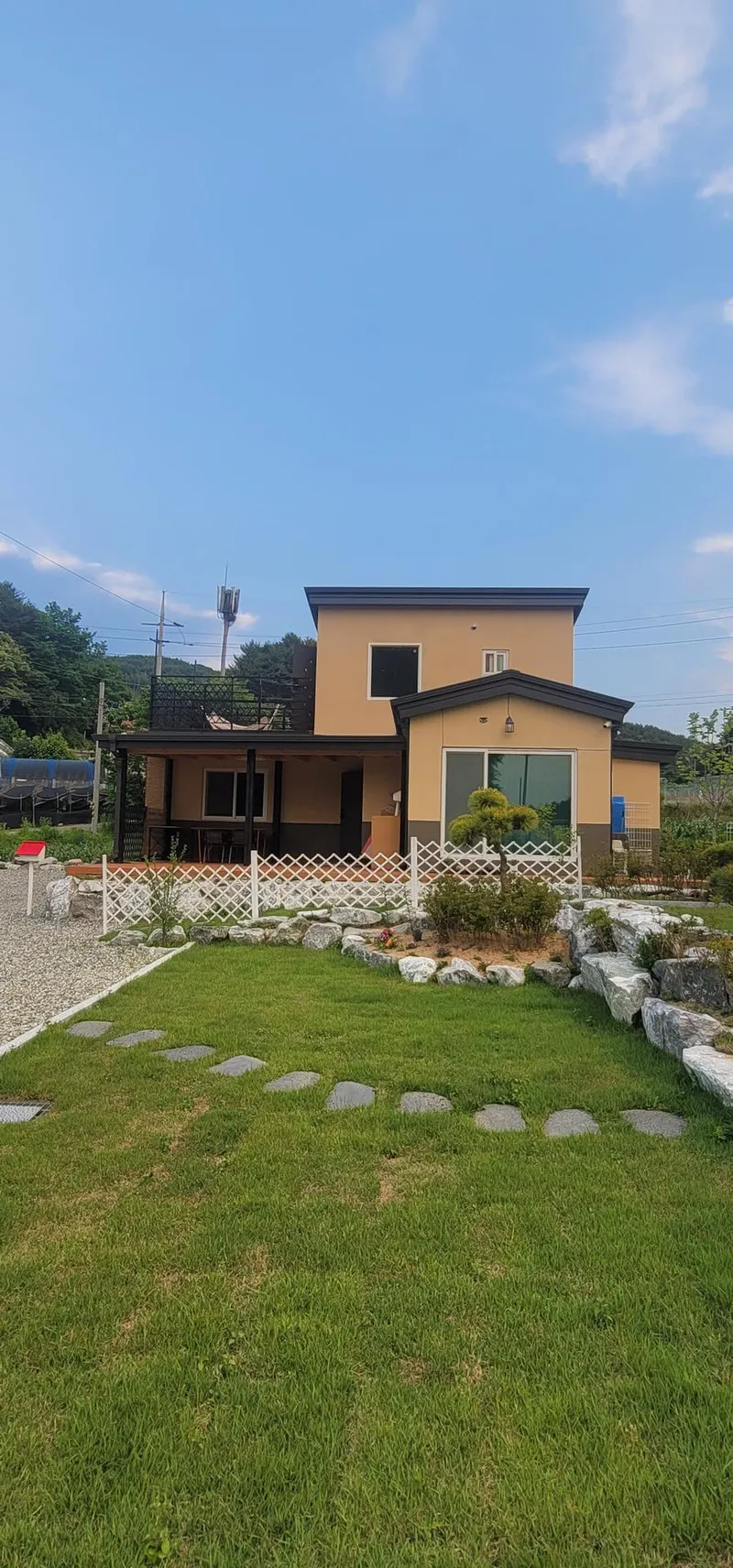 [Hoengseong] Dunae 500-high land newly built 2nd floor B-dong Jeonwon house 2