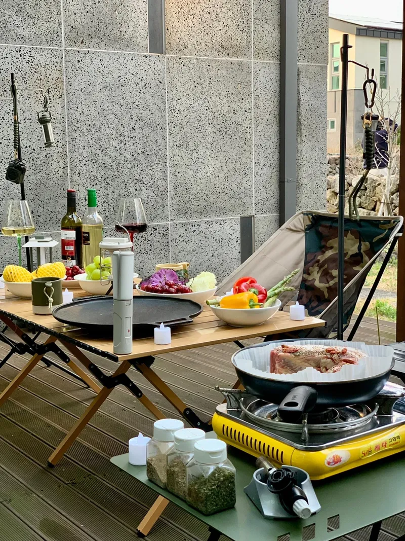 [제주 애월] #넓은 독채 #잔디마당 #바베큐데크 #복층 #가까운오름 3 27