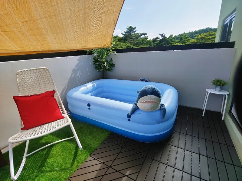 [Gangneung] Newly built pension 401 located on a lovely pine forest road in Chodang Sundubu Village 9