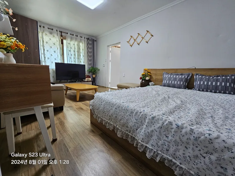 [Samcheok] #3 min walk from Maengbang Beach #Independent guesthouse #3 separate rooms #Latest interior facilities # 3