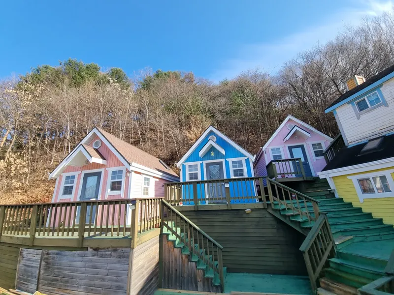 [Chuncheon] Wooden duplex with a skylight at Gangchon Station with a view of the stars 16