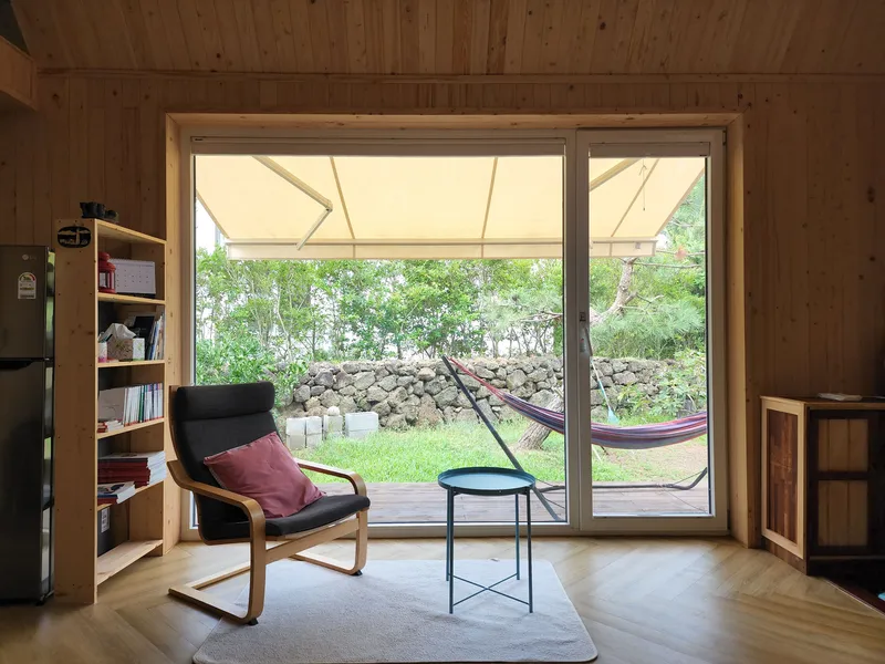 [Hallim, Jeju] A comfortable, two-story, independent cypress-tree one-room unit like my own home 13