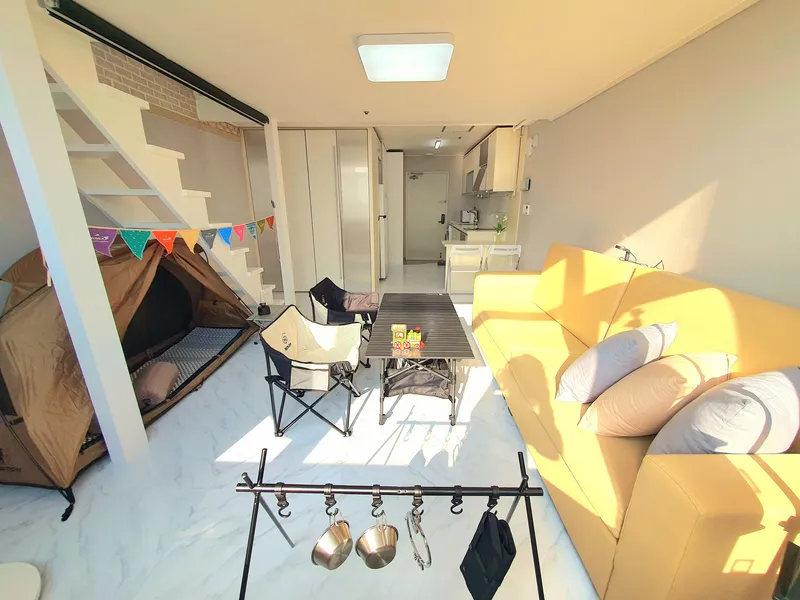 [Goyang] Sky View 1. Ilsan downtown camping space officetel duplex free parking 13