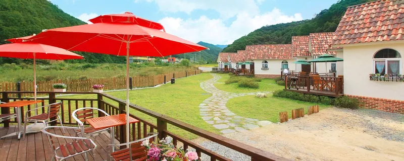 [Hongcheon] Two-story villa-type stay with a walking path #yard 14