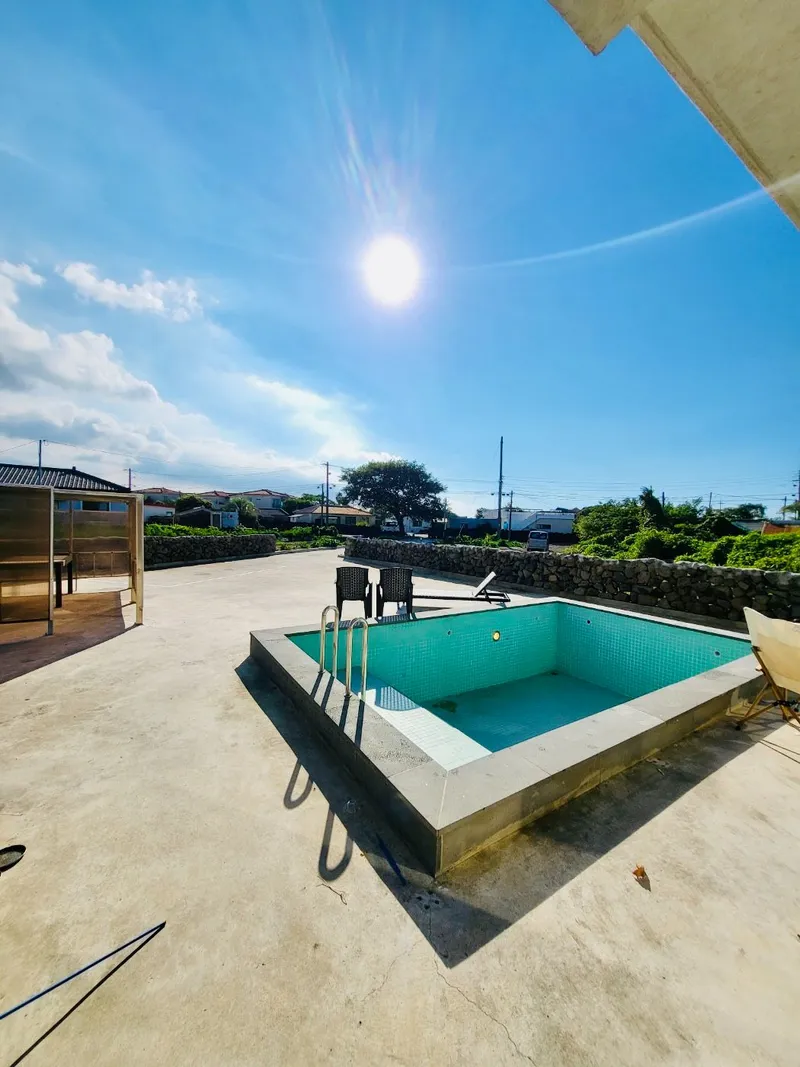 [Hangyeong, Jeju][Panpo] Super Special Price_ Panpo Port Private Duplex with Spacious Yard, Swimming Pool, and BBQ Zone 76