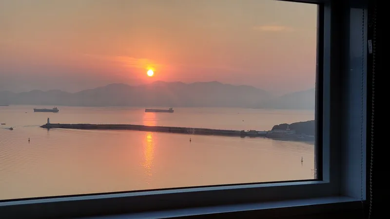 [Yeosu] Ocean view visible as soon as you open your eyes #Odongdo #MarineCableCar Aqua Planet within walking distance 10