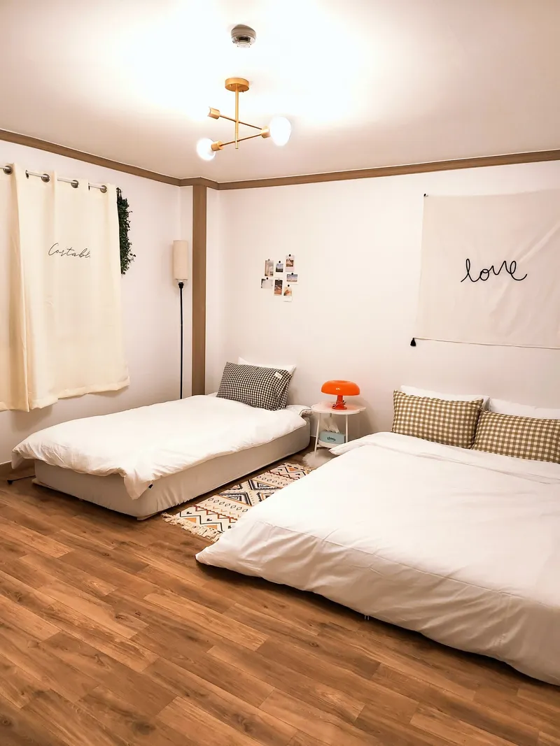 [Yongin] Everland 9 minutes group accommodation, independent duplex, cost-effective, 2-story detached house 2