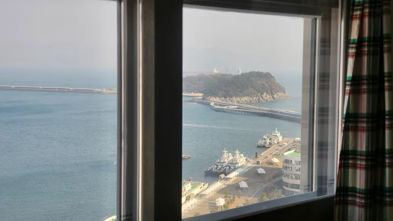 [Yeosu] Ocean view visible as soon as you open your eyes #Odongdo #MarineCableCar Aqua Planet within walking distance 16