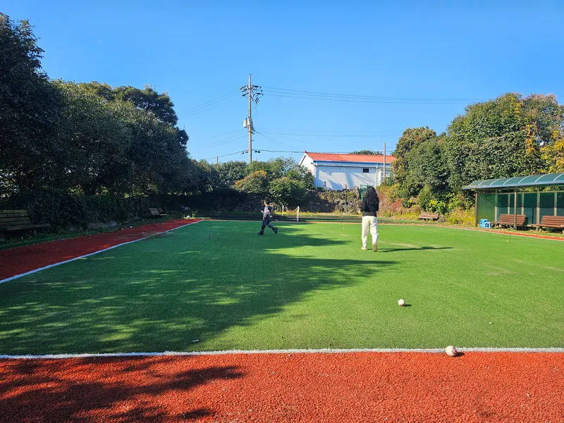 [Namwon, Seogwipo] 2-story detached house. Spacious yard. Ocean view. Jacuzzi. Three-room. BBQ. Foot volleyball. Pets 290