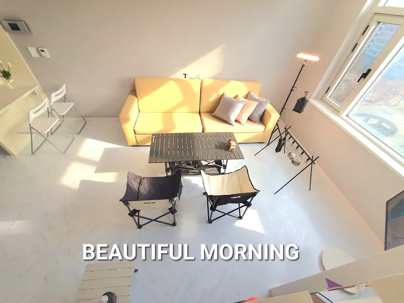 [Goyang] Sky View 1. Ilsan downtown camping space officetel duplex free parking 12