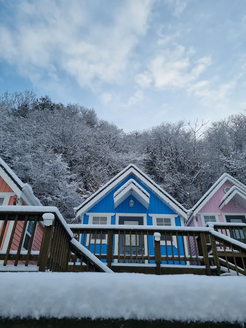 [Chuncheon] Wooden duplex with a skylight at Gangchon Station with a view of the stars 15