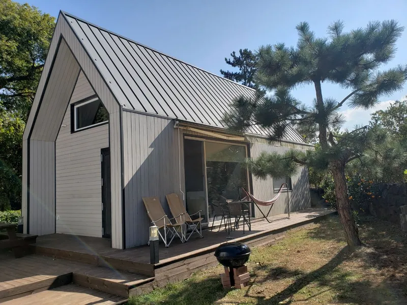 [Hallim, Jeju] A comfortable, two-story, independent cypress-tree one-room unit like my own home 28