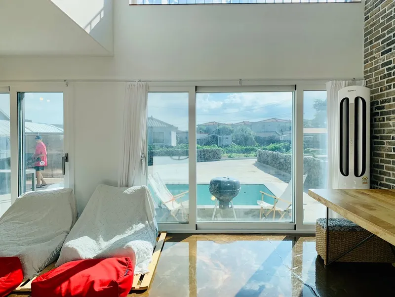 [Hangyeong, Jeju][Panpo] Super Special Price_ Panpo Port Private Duplex with Spacious Yard, Swimming Pool, and BBQ Zone 29