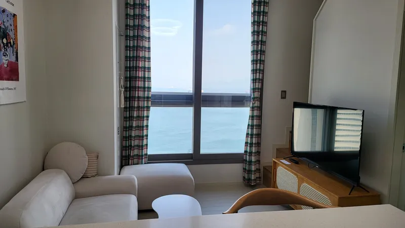 [Yeosu] Ocean view visible as soon as you open your eyes #Odongdo #MarineCableCar Aqua Planet within walking distance 15