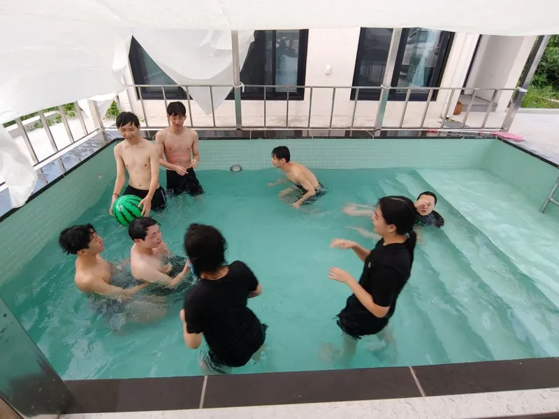 [Hangyeong, Jeju][Panpo] Super Special Price_ Panpo Port Private Duplex with Spacious Yard, Swimming Pool, and BBQ Zone 84