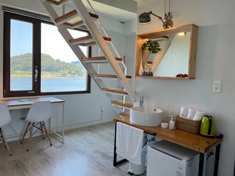 [Seongsan, Seogwipo] Seongsan Sunrise Peak View Cozy Attic Duplex #204 Bus Stop 1 Minute Vacation Available 11