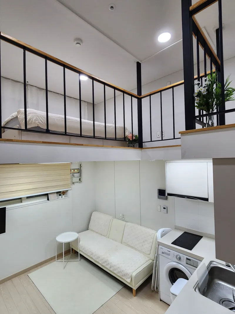 [Seongdong, Seoul] Ttukseom, Seongsu Spacious duplex officetel with full facilities. Just come in. 6