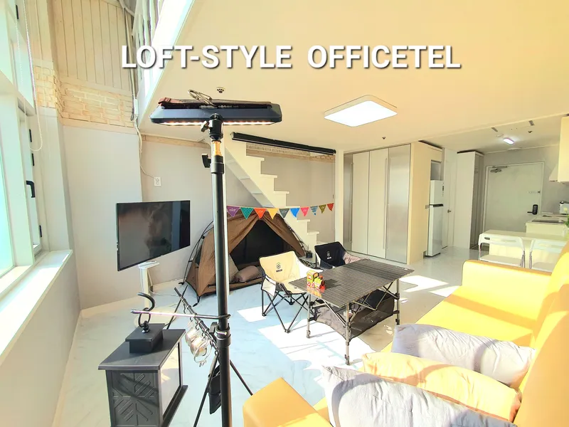 [Goyang] Sky View 1. Ilsan downtown camping space officetel duplex free parking 8