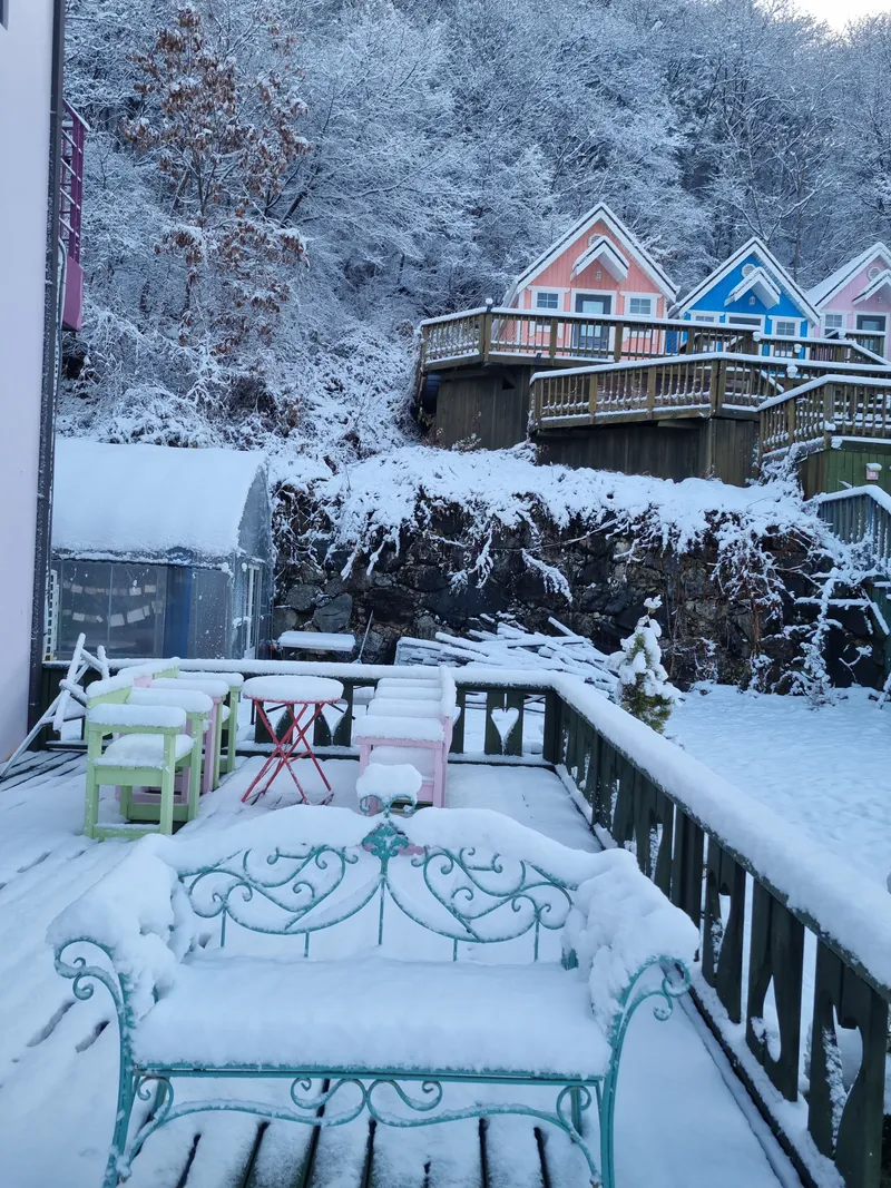 [Chuncheon] Wooden duplex with a skylight at Gangchon Station with a view of the stars 14