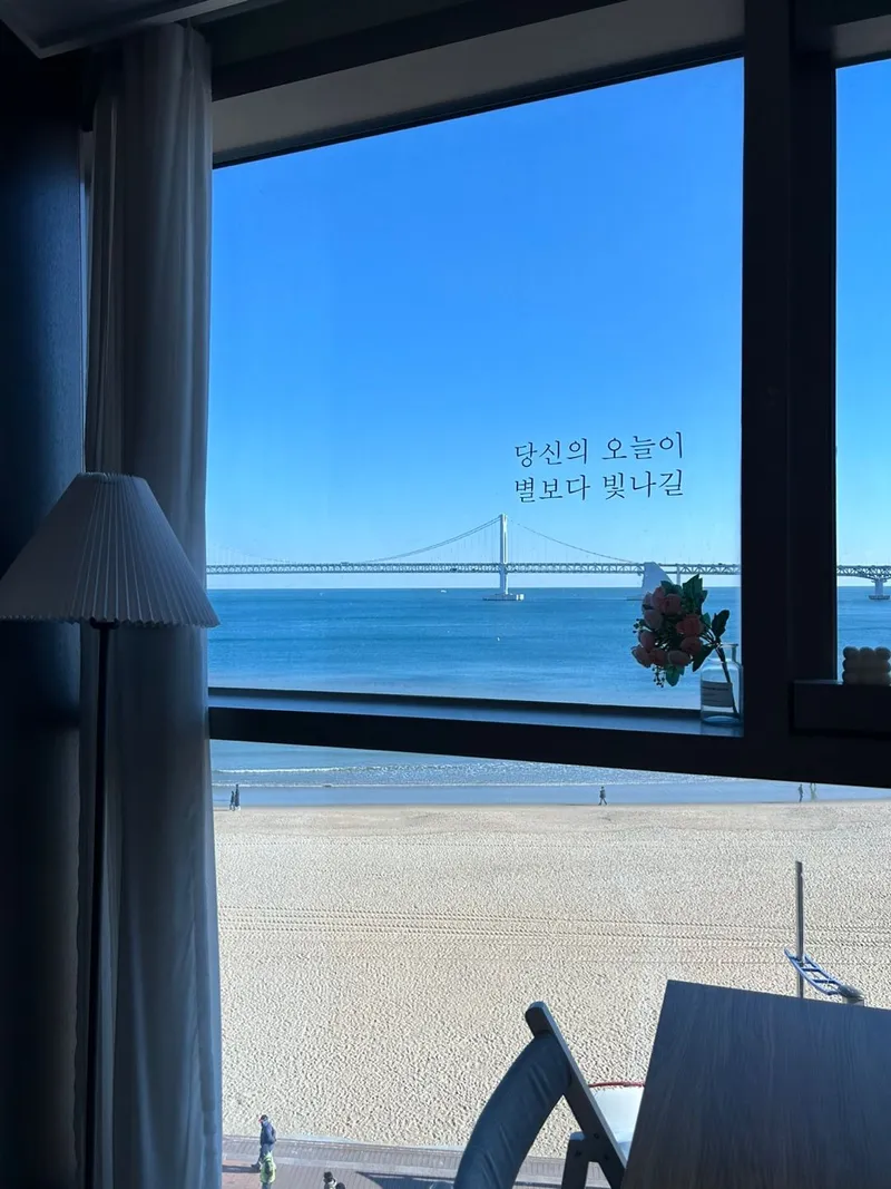 [부산 수영] 광안대교 정면뷰, 오션뷰, 바닷가 3초거리 10