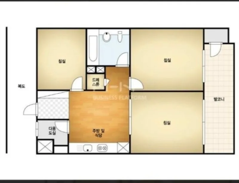 [Nowon, Seoul] Hagye Station/Eulji Hospital/Gyeongchun Line Forest Road/3-room, 6-person, 1st floor apartment 13