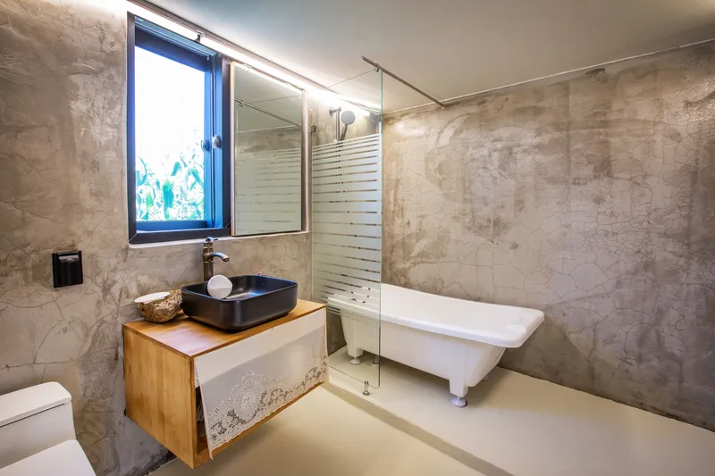 [Jocheon, Jeju] Neat, newly built detached two-room house with a yard_Lower unit #JejuStoneWall 16