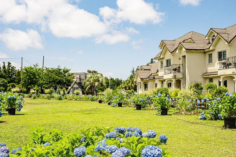 [Jocheon, Jeju] European-style accommodation perfect for a quiet rest #KidsPension #Duplex #TangerineExperience #FlowerGarden 9