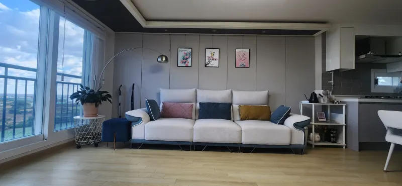 [Aewol, Jeju] Ocean view, sunset view, restaurant, full option, two-room house 55