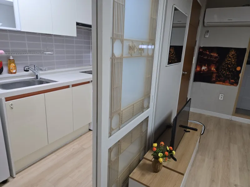 [Seo-gu, Daejeon] Spacious room with open floor plan/Business trip/Full options 20