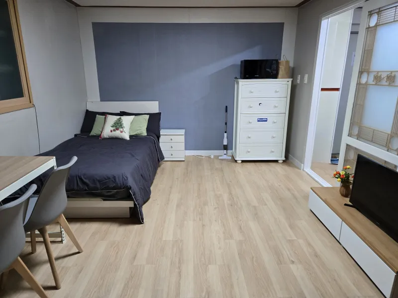 [Seo-gu, Daejeon] Spacious room with open floor plan/Business trip/Full options 7