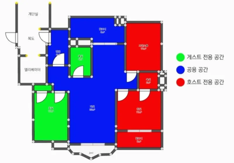 [Yongin] Apartment Sharehouse 7-minute walk from Dankook University #Cooking Available 17